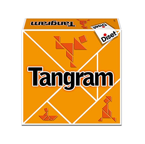 Jogo de Tabuleiro DISET 76511 (Idade Mínima: 4) Diset - Jogos - tangram, 4 anos, 200 figuras, manual de instruções