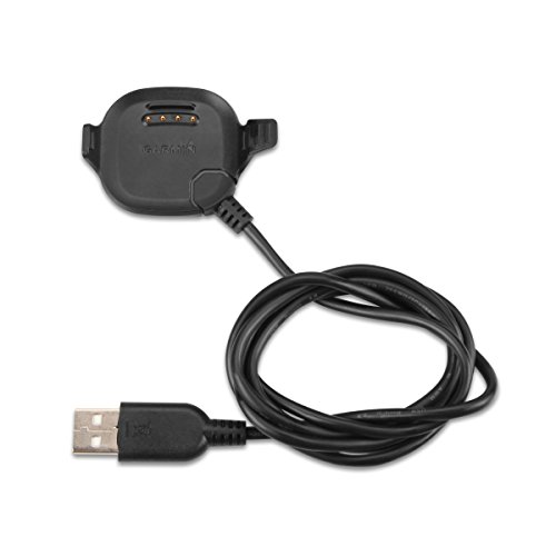 Carregador GARMIN Charger FR 10 Men Preto Garmin - Adaptadores de energia e carregadores - 1000mAh, forerunner 10, compatível