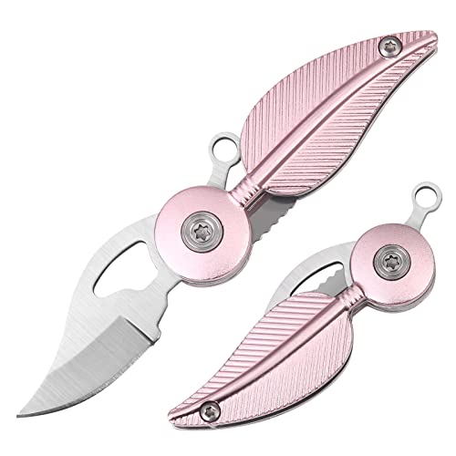 Mini Chaveiro Rosa com Navaja C/ZAYEFNH CZAYEFNH - Facas de caça e sobrevivência - mini, chaveiro rosa, navaja c, 7 cm, aço inoxidável