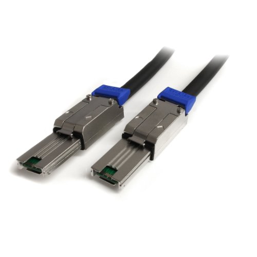 Cabo de Alimentação STARTECH (Mini SAS - Mini SAS - 1 m) STARTECH.COM - Cabos - mini SAS, 1m, macho fêmea, 6gb/s