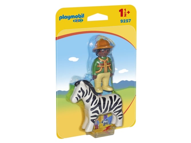 Playmobil 1.2.3 Véhicule et animalier 9257 PLAYMOBIL - Bonecos de ação e brinquedo - playmobil, 1.2.3, veículo, animalier, 9257