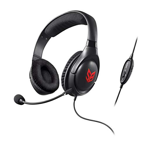 Auscultadores com Fio CREATIVE Labs HS-810SB (On Ear - Microfone - Preto) CREATIVE - Fones de Ouvido com Microfone - com fio, microfone, binaural, preto