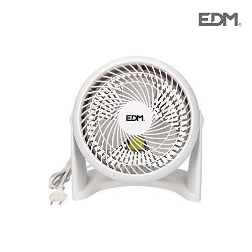 Ventilador de Pie y Pared EDM | Blanco | 50 W | 18 cm EDM GRUPO - Ventoinhas de mesa e de pedestal - pie, pared, 50 W, 18 cm