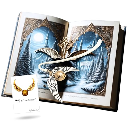 Separador de Livro Yenly Dourado (Recondicionado Como Novo) Q - Marcadores de página - livro, separador, papel de seda, Harry Potter