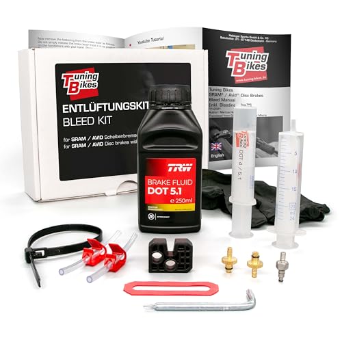 Kit Limpeza de Discos de Freios SRAM Avid Bleed Edge Tuning Bikes - Secadores de ar e filtro - kit, limpeza, discos, freios, sram avid bleed edge