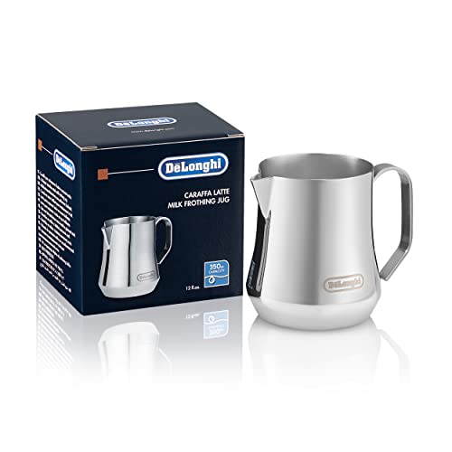 Recipiente para leite DELONGHI DLSC060 Inox DELONGHI - Jarros de espumar - 350 ml, aço inoxidável