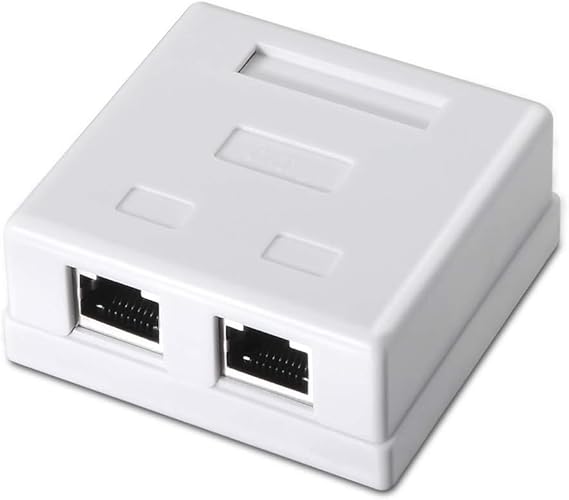 Caixa de ligação elétrica CABLEPELADO 2U CABLEPELADO - Fios e cabos elétricos - rj-45, plug & play, fêmea/fêmeo