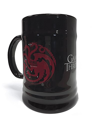 Caneca PYRAMID INTERNATIONAL Game Of Thrones House Targaryen Pyramid International - Copos de cerveja - cerâmica, 312 ml, design exclusivo