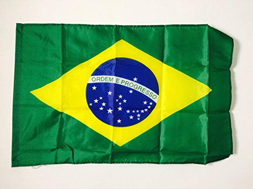 Bandeirola AZ FLAG Bandeira do Brasil (90x60cm) AZ FLAG - Bandeiras e cataventos - bandeira, brasil, poliéster, 90x60cm