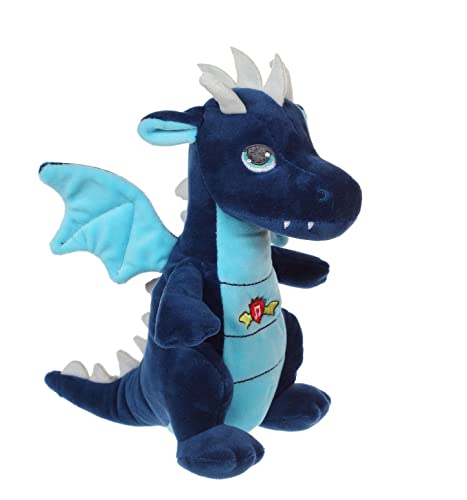 Peluche DISFRAZZES Dragão Sonoro (Azul - 20 cm) GIPSY TOYS - Animais de pelúcia - sonoro, azul, 20 cm