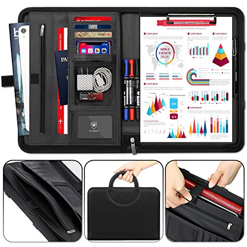 Wilbest Capa de Conferência A4 Pele com Corrente Dupla e 5 Furos para Cartão MOMKEY - Equipamento de escritório - a4, corrente dupla, 5 furos, 960 g