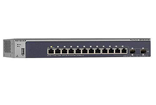 Switch NETGEAR GSM5212-100NES L3 10/100/1000 Netgear - Concentradores e comutadores - Switch, netgear, gsm5212-100nes, l3, 10/100/1000, 12 portas, sfp +, usb, rackmount