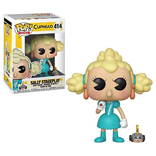 Figura FUNKO POP! Games: Cuphead - Sally Funko - Bonecos de ação e brinquedo - figura, funko pop, games, cuphead, sally, pvc