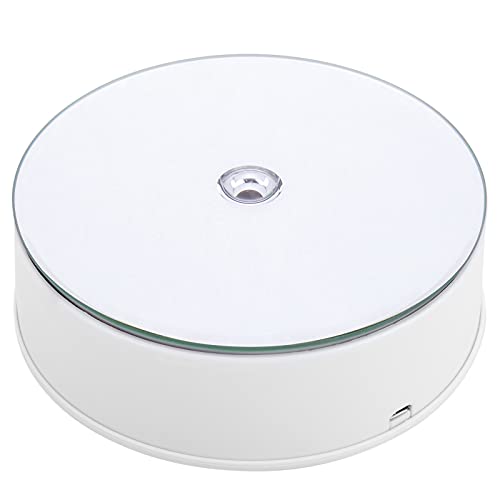 Base de Suporte para TV PRIME MATIK 14 cm (Branco) PrimeMatik.com - Ferragens para armários - giratoria, motorizada, rede elétrica, luz LED