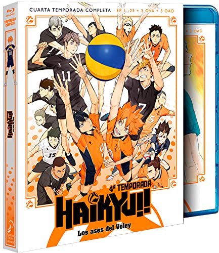 Blu-Ray Haikyuu! 4ª Temporada (Edição em Espanhol) SELECTA VISION - Dvds e vídeos - blu-ray, haikyuu, 4ª temporada, espanhol