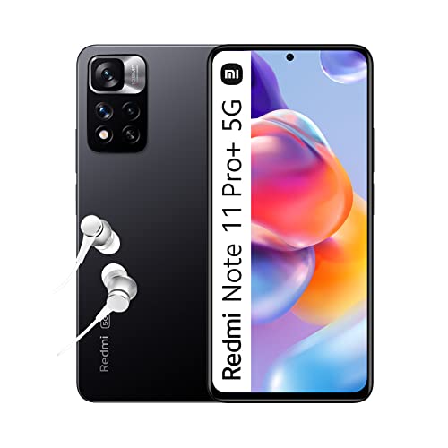 Smartphone XIAOMI Redmi Note 11 Pro+ 5G (6.67'' - 8 GB - 256 GB - Cinzento) Xiaomi - Telemóveis - 6.67 polegadas, 8 GB RAM, 256 GB, 5g