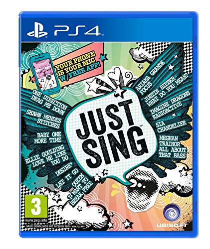 Jogo PS4 Just Sing (Español) (Música - Mínimo 10 anos) Ubisoft - Software de jogos de vídeo - música, 45 canções, 10 anos, covers