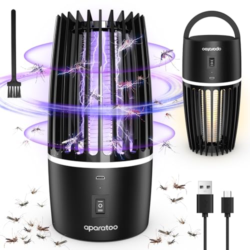Lâmpada UV para Eliminar Mosquitos com Luz LED 2 em 1 Aparatoo - Controle de pragas - mosquitos, led, UV, eliminação