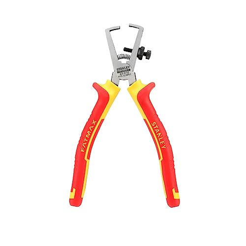 Alicate de Despolhar STANLEY Fatmax (170 mm) STANLEY - Ferramentas para fios e cabos - alicate, despolhar, stanley fatmax, 170 mm, aço inoxidável, pega isolada