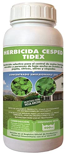 Herbicida para Relva TIDEX MASSÓ (500ml) MASSO - Herbicidas - herbicida, relva, biodegradável, 500ml