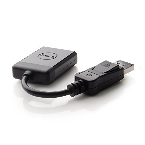 Adaptador DELL (DisplayPort-VGA - Preto) Dell - Adaptadores de cabos de áudio e vídeo - displayport, vga, male/female