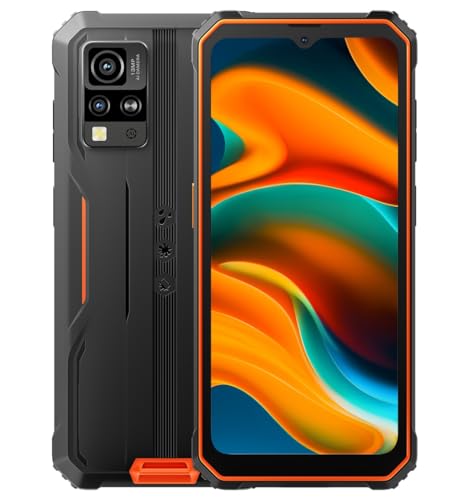 Smartphone BLACKVIEW BV4800 (6.56'' - 6 GB - 64 GB - Laranja) BLACKVIEW - Telemóveis - 6.56 polegadas, 6 GB, 64 gb, android 13