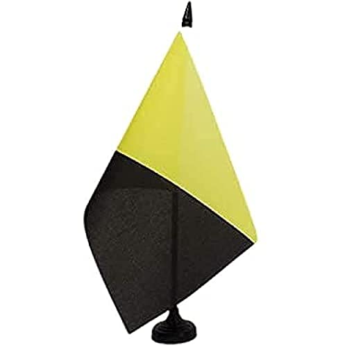 Bandeira de Mesa Anarcocapitalismo 21X14Cm AZ FLAG - Bandeiras e cataventos - anarco-capitalista, 21x14cm