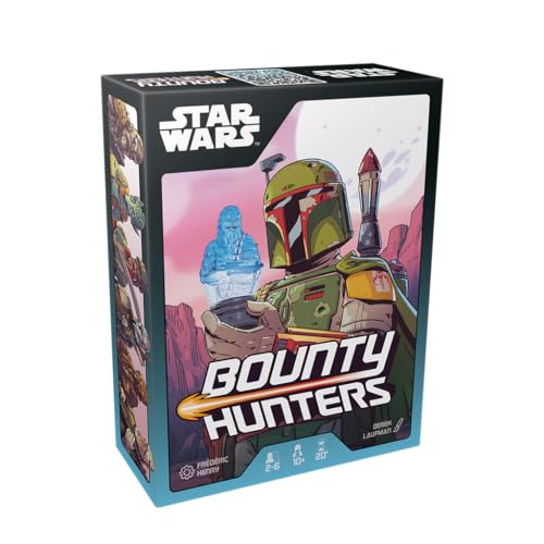 Jogo de Tabuleiro ASMODEE Bounty Hunters (Idade Mínima Recomendada: 8 anos) Juegos - Jogos - star wars, Bounty Hunters, 8 anos