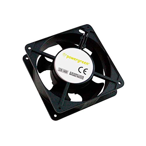 Ventoinha de Chão POWERGREEN RAC-00002-ST (5 W) Powergreen - Peças de refrigeração de sistema de computador - 5 W, preto