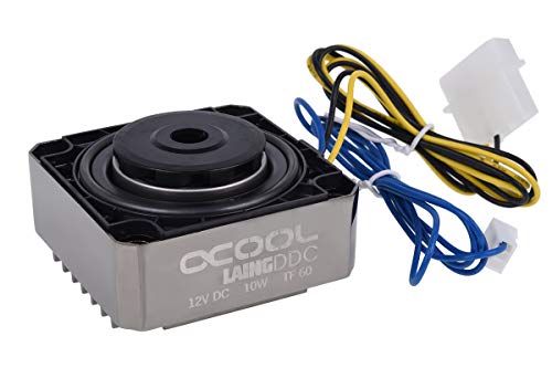 Alphacool Laing DDC Preto, Níquel acessório de refrigeração de hardware Alphacool - Peças de refrigeração de sistema de computador - alumínio, latão, carbono, inox