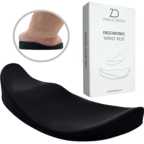 Almofada para Mouse e Teclado 3D LUMO BACKREST Zinello Design - Apoio de pulso para teclado e mouse - almofada, mouse, teclado, ergonómica