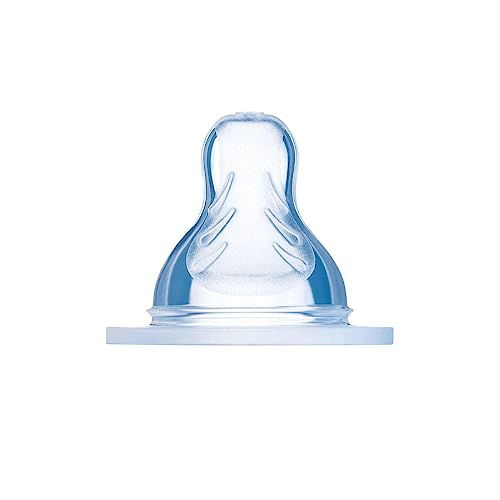 Conjunto de 2 Tetinas MAM Flow Control X (0.5-1) BAMED BABY - Bicos e forros para mamadeiras de bebê - tetina, Flow Control, 0.5-1