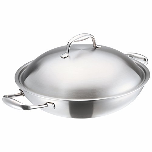 Frigideira Alta KÜHN RICKON (Inox - 32cm) KUHN RIKON - Woks - inox, aço, 32cm