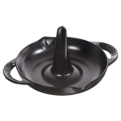 Tabuleiro de Cozinha STAUB 1200023 (Aço Inoxidável - Preto) STAUB - Assadeiras de Forno - aço inoxidável, preto, indutriçado