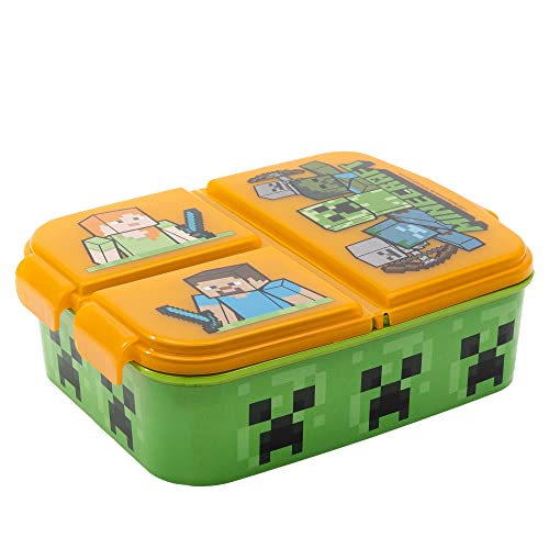 Caixa de Alimentos MINECRAFT (Multicamadas) Stor - Lancheiras e sacos - multicamadas, minecraft