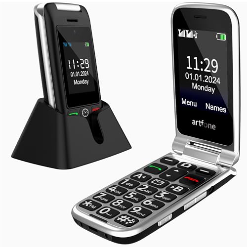Telemóvel Senior ARTPHONE C10 (2.4'' - Preto) artfone - Telemóveis - sénior, telemóvel, artphone c10, 2.4 polegadas, preto