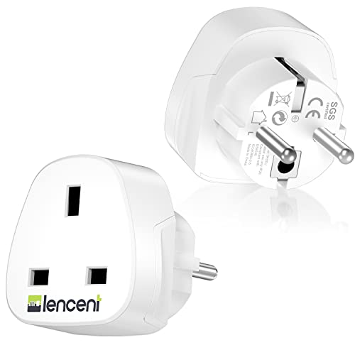 Adaptador de Viagem Lencent 2X (UK - Europa) LENCENT Technology Co.,Ltd. - Inversores de energia - adaptador, viagem, lencent, uk, europa, transformar