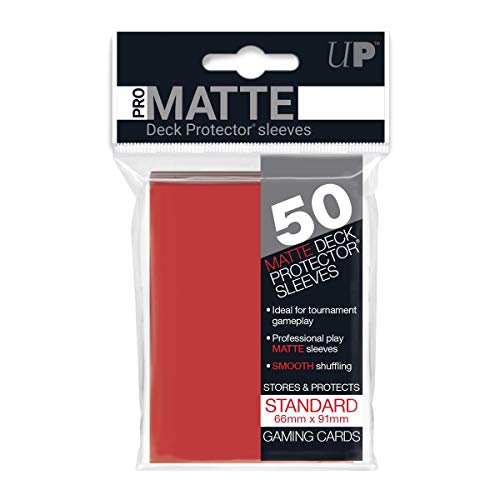 Pack 50 Capas para Cartas Ultra Pro Mármota Vermelha Ultra Pro - Capas de cartão - pack, capas, cartas, ultra pro, marmota vermelha