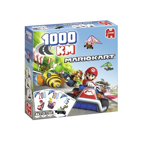 Jogo de Tabuleiro JUMBO 1000 km (Idade Mínima Recomendada: 7 anos) Diset - Jogos - jogo de tabuleiro, mario kart, 7 anos