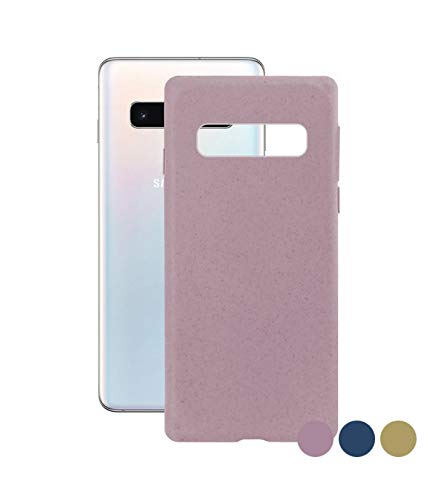 Capa Samsung Galaxy S10 AVIZAR Silicone Rosa Ksix - Capas para telemóveis - silicone, rosa, proteção, mate