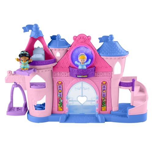 Conjunto de Bonecos DISNEY PRINCESS Hnd55 Fisher-Price - Brinquedos - disney princess, castelo, luzes, sons
