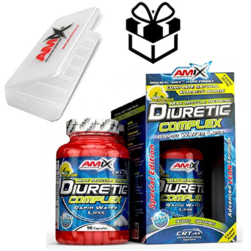 Suplemento Alimentar AMIX Diurético Complejo (90 cápsulas) Amix - Vitaminas e suplementos - suplemento alimentar, diurético, complexo, 90 cápsulas