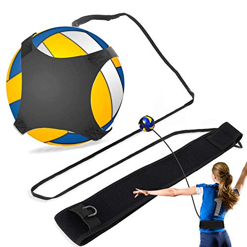 Apoio de Pés para Treino de Voleibol (Idade Mínima Recomendada: 12 anos) Yosoo Health Gear - Acessórios de treino de voleibol - neopreno, 12 anos, 47 polegadas, elástico