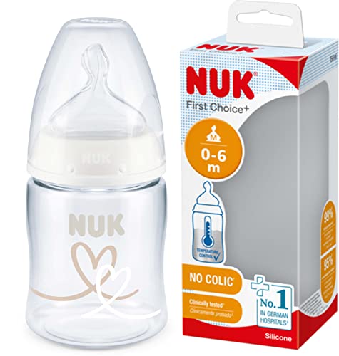Garrafa térmica para bebés NUK First Choice (0-6 meses) | Azul, Branco NUK - Biberões - bebés, 0-6 meses, azul, branco