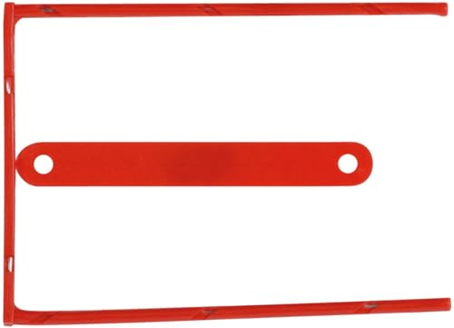 Encadernador FASTENER Q-CONNECT (Plástico - Vermelho) Q-Connect - Prendedores de latão - plástico, vermelho, resistente