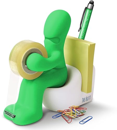 Fita Adesiva BUTT SUPPLIES Dispensador Verde Butt Supplies - Dispensadores de fita - fita adesiva, dispensador, verde