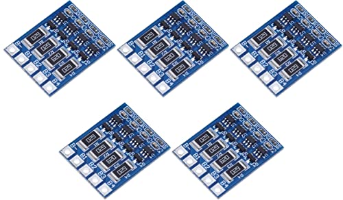 Tecnoiot 5Pcs 4S Bms Balancer Lítio Li-Ion 18650 Placa de Proteção da Bateria Equilíbrio TECNOIOT - Baterias - 4S, litio, Li-Ion, 18650, equilíbrio