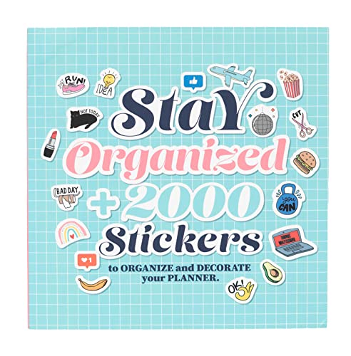 Autocolantes Decorativos ERIK EDITORES Stay Organized Erik Editores - Enfeites e acabamentos - organização, decoração, calendário, agenda
