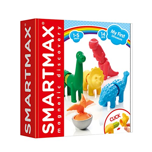 Jogo de Construção SMARTMAX My First Dino (Idade Mínima: 3) SMARTMAX - Brinquedos - peças magnéticas, 3 anos, dinossauro, casa