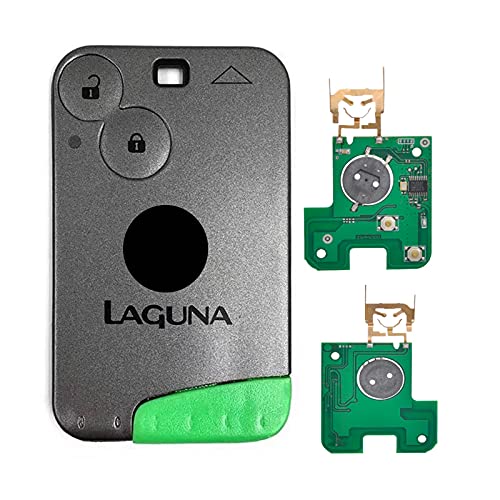 Chaveiro para Carro Renault Laguna Espace 2 Botões 433Mhz Id46 kuyuansu - Controlos remotos - renault laguna, espaço, 433mhz, id46